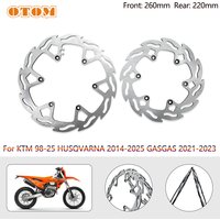 OTOM Front Rear Brake Disc For KTM 1998-2025 SX/SX-F/XC/XC-F EXC/EXC-F/XC-W/XCF-W 125-530 HUSQVARNA TC/FC/TX/FX GASGAS EC EX MC