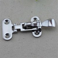 Lock Latch Marine Boat Door Hasp With Padlock Eye Mount Boat Yacht Accessory Stainless Steel Door Hasps Hatch 1pc Boat Lock