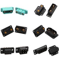 2Pairs Servo Quick Release Plug Male Female 9+2 MPX Connector VTOL Pro JX4 JX6 JX8 JX9 JX18 MX-10 for RC UAV Fixed Wing Aircraft