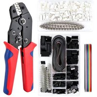 Kit de connecteurs de câbles Micro JST-XH Dupont 460/1550 pièces, 2,54 mm, 2/3/4/5/6 broches, mâle/femelle, adaptateur de boîtier de câble de raccordement