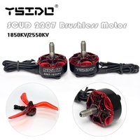 YSIDO SCUD 2207 1850KV 6S 2550KV 4S FPV Brushless Motor for Five 33 Mark 4 Aura Pro MANTA5 FPV Racing Freestyle 5inch Drones
