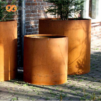 Wholesale Corten Steel Planter for Garden & Home for Flower Displays