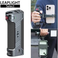 LEAPLIGHT Phone Camera Handle Scalable TF/SD Card Bluetooth Photography Handheld Grip for Phone Camera Cage Mic Light Selfie
