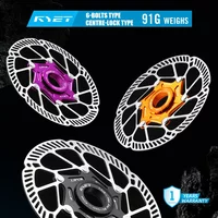 AliExpress RYET Floating Bike Disc Brake Rotor 140mm 160mm 6 Bolt&Center Lock MTB Stainless Steel for Mountain Road Bicycle Cycling Parts