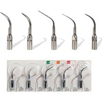 Dental Ultrasonic Scaler Scaling Tip 5pcs/Lot Piezo Accessories for E*S Woodpecker DTE Scaling Handpiece Dentists Equipment