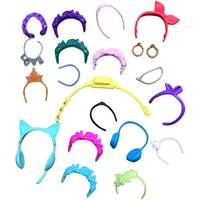 Original 1/6 Doll Headbands Crowns Earrings Necklace Watches Skirt Colorful Doll Cute Decors DIY Doll Parts Accessories