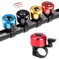 1/2/4pcs Bicycle Bell Bike Handlebar Bell Ring Aluminum Alloy Mountain Road Bike Horn Sound MTB Safety Warning Alarm Accessories