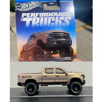 Hot Wheels Diecast Car 2019 Ford Ranger Raptor Silver Off Road Pickup Truck Performance Model Collectible for Adults