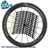 2017 Mavic Cosmic Exalith Road Bike Wheelset Carbon Wheel Upgrade Sle Decal High Stick Import Film Carving Sticker