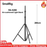 SmallRig RA-S280 Luftgepolstertes Lichtstativ Schnelle Installation 280cm Luftgepolstertes Video-Studio-Lichtstativ für Fotografie-3736