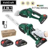 2 in 1 Electric Hedge Trimmer 20000rpm Lawn Mower Garden Shrub Pruning Hedge Pruner Scissors Power Tool For Makita 18V Battery image 4