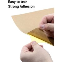 50 Sheets of A4 Glossy White Full-Page Self-Adhesive Printing Stickers, 21 Cm X 29.7 Cm Matte Shipping And Address Labels