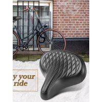 AliExpress NONE Wide Bike Seat for Men and Women Comfort - Oversized Soft Padded Bike Saddle Replacement for Cruiser, Vintage Classic City Bikes