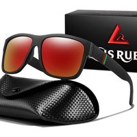 AliExpress LOISRUBY Polarized Sunglasses Vintage Large Frame Square for Men And Women Outdoor Activities Cycling Driving Fishing with Case