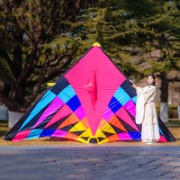 Giant kites flying delta kites for adults kites line kevlar rainbow kites factory professional wind dragon kites outdoor play