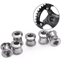 AliExpress MOONBIFFY 1Pcs Chain Wheel Fix Disc Bolt Nut Chainring Road Bicycle Parts Folding Bike Refitting Steel Nail Crank Monoblock Screw