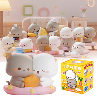 Mitao Cat 4 Blind Box Love Like a Peach Series Mystery Box Trendy Toy Cute Cat Figurine Ornament Valentine's Day Gifts