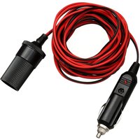 Car Cigarette Lighter Extension Cable Adapter Replacement Parts Durable Professional Wear Resistant Car Accessories 5M 12V