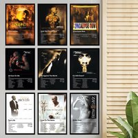 2Pac Singer Music Cool Poster Home Living Bed Room Bar Hallway Sticky Wall Printing Waterproof Aesthetic Decor