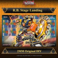 2MM Original DIY Yugioh R.B. Stage Landing Play Mat Yu-Gi-Oh! TCG OCG Trading Card Game Mat Rubber Mouse Pad