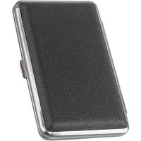Fine Cigarette Case Leather Slim Portable Storage Box Anti-crush Moisture-resistant Cigarette Accessories for Holding 20 Cigars