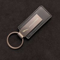 New Leather Metal Car Key Chain Keychain Car Key Ring Keychain For Jaguar XF XJ XE XK S-Type F-Type X-Type F-Pace I-Pace E-Pace