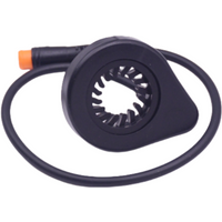 GUSTAVO Electric bicycle PAS Sensor E-Bike 12 Magnetic Dual Double Hall Sensor Pedal Assist Sensor SM plug/3PIN waterproof plug
