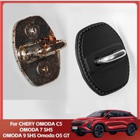 2/4Pcs Silicone Car Door Lock Cover Protective Decoration Case For CHERY OMODA C5 / OMODA 7 SHS / OMODA 9 SHS Omoda O5 GT