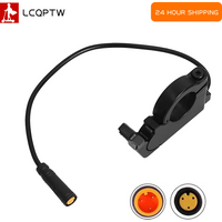TT009 Finger Throttle Universal 36V 48V 60V 72V Electric Bicycle Scooter 3Pin Accelerator Left Right 22mm Handlebar Spare Parts