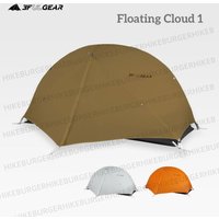 3F UL Gear Floating Cloud 1 Outdoor Camping Tent 3-4 Season 15D Ultralight Silicon Coated Nylon Hunting Waterproof Tents