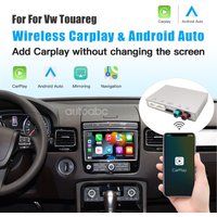 Wireless Carplay Android Auto for Volkswagen Touareg With 8-inch Screen RNS850 2010-2018 Mirroring Car Play AirPlay Multimedia