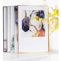 Luxury Gold Aluminum Canvas Frame for Oil Painting Decorative Stretcher Bars 40x50cm & 60x90cm Artistic Painting Support