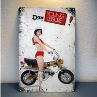 p1,Honda Dax St Motorcycle Metal Poster Tin Sign 20x30cm