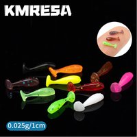 soft bait new whitebait 1cm/20pcs fishing lures sinking tremor bait Soft Fishing Lure Fishy Worms lure T Tail