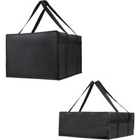 Food Pizza Develivey Bag Fresh Keeping Reusable Lightweight Fully Insulated for Personal Outdoor Catering Shopping Professional