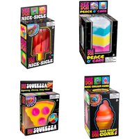 Pizza, ice cream, maltose, gummies, squeeze toys, educational stress relief, small anti anxiety tools for adults and children