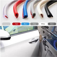 5M Auto Door Sealing Strips Transparent Anti-collision Protection PVC Strip Car Door Protector Edge Scratch for Cars Accessories