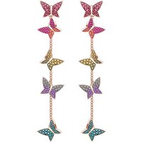 2026 Classic High-Quality Exquisite Craftsmanship Bouquet Stem Crystal Stud Earrings for Women Romantic and Elegant Holiday Gift