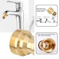 Universal Kitchen Faucet Adapter Quick Connecter for Tap Connector Mixer Hose Joiner Fitting Pipe Garden Watering Fittings Tool