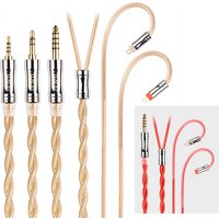 NICEHCK JIALAI JLDT3 Cost Effective OCC HiFi IEM Earphone Cable Wire 3.5/2.5/4.4mm MMCX/QDC/0.78mm 2Pin For EDX Pro ZSN CRA ZERO