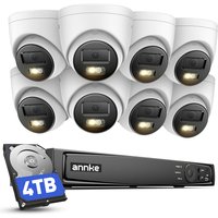 ANNKE H1200 12MP Security Camera System, H.265+ 8CH NVR, 8PCS 12MP UHD PoE IP Bullet Cam with Smart Dual Light, AI Human&Vehicle Detection, Color Night Vision for Outdoor Surveillance image 3