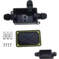 IP66 Waterproof Junction Box 2 Way 3mm-6.5mm Cable Wire Connector Junction Box for Led Light with Terminal Equipment