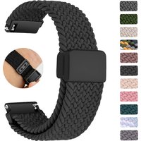 20/22mm Braided Loop Strap for Huawei Watch GT Runner 2 GT 6 5 4 Pro GT3 SE 2 Watch 5/4/3Pro/Samsung Watch Magnetic Buckle Bands