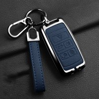 Zinc Alloy Car Key Case Cover Smart Remote Protection Shell For Land Rover Range Rover Evoque Discovery Sport Velar Accessories