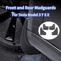 Mudguards for Tesla Model 3/Y/S/X/3 Highland 2025 Austin Berlin Fender Mud Flaps Splash Replacement Protector Car Accessories