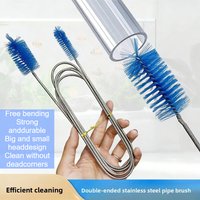 Water Tank Cleaning Brush Aquarium Cleaner Fish Tank Accessories Water Filter Pump Lily Tube Tracheal Hose Cleaning Tools