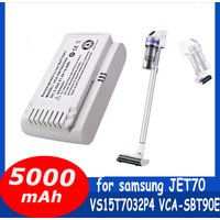 Original replacement battery 21.6 V 5000mAh for samsung jet 70 VS15T7032P4 VCA-SBT90E Vacuum Cleaner Batteries