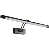 Hardwired LED Bathroom Wall Light 40-100cm 8-20W Warm/Cool Light Aluminum Plastic Moisture Resistant Black/White Free Shipping