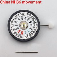 China NH36 automatic movement can replace the Japanese NH36 movement 3 o'clock(Weekly Chinese English)