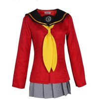 Anime Womens Suit Cosplay Amagi Yukiko Costume Party Kujikawa Rise School Uniform Full Set Sailor Maid Dress JK Christmas Suit